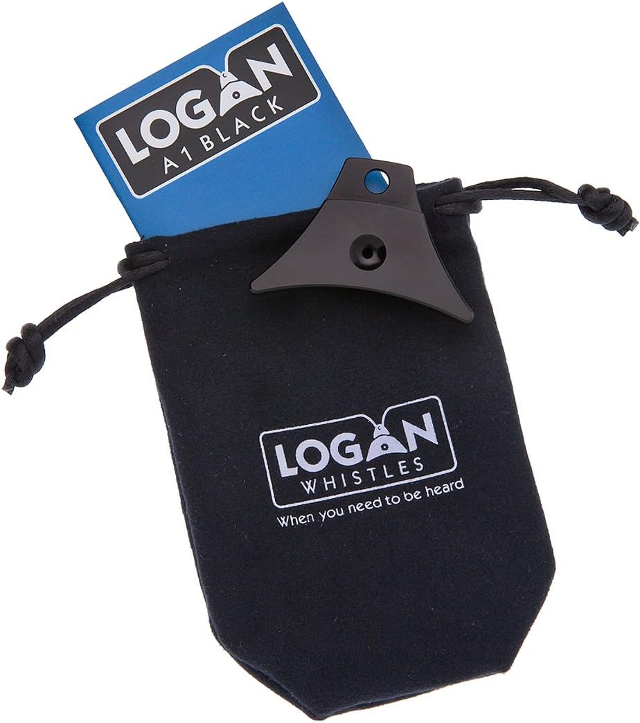Logan A1 Black and Leather Lanyard
