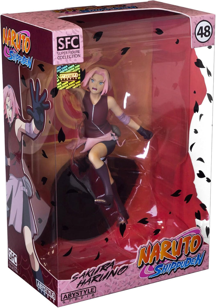 Abysse Corp Naruto Shippuden Actionfigur Sakura 1:10 Scale Bedruckt, aus PVC, in Geschenkverpackung.