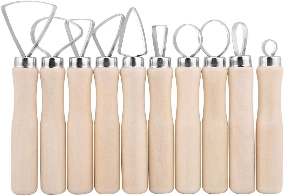 10 stücke Keramik Werkzeug Set Ton Sculpting Werkzeuge Keramik DIY Modellierung Werkzeuge Set Zubehö