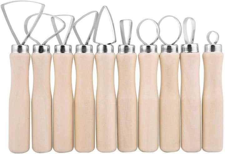 10 stücke Keramik Werkzeug Set Ton Sculpting Werkzeuge Keramik DIY Modellierung Werkzeuge Set Zubehö