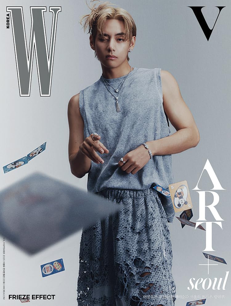 W Magazine Korea 2023 Volume 9 (Sep 2023) V BTS (Cover B), Cover B