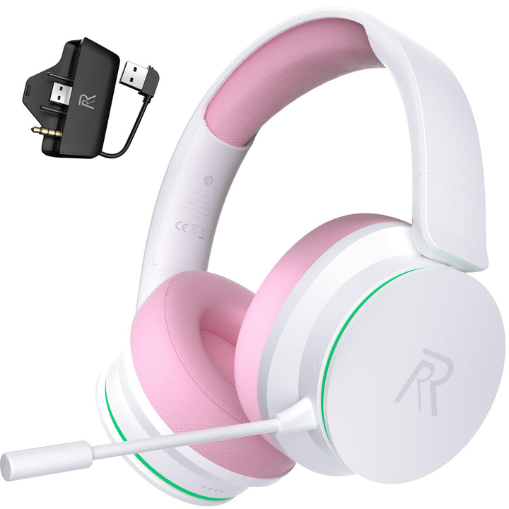 Wireless Gaming Headset für Xbox Series X|S, Xbox One, PS5, PS4, Noise Cancelling Bluetooth 5.3 Kabe