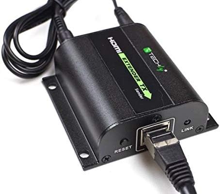 Techly IDATA-EXT-E70I HDMI Extender mit IR, 60m Schwarz