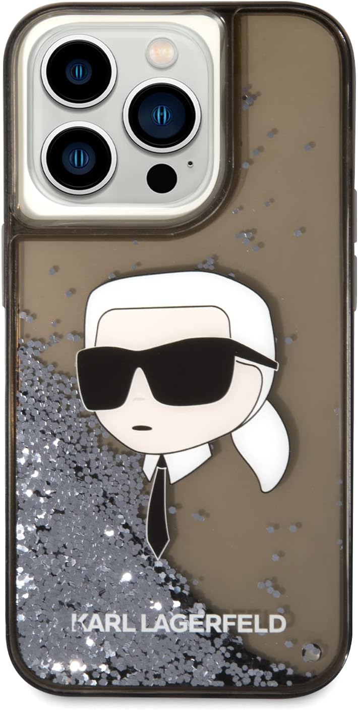KARL LAGERFELD KLHCP14XLNKHCH Hülle für iPhone 14 Pro Max 6,7" Silber hardcase G