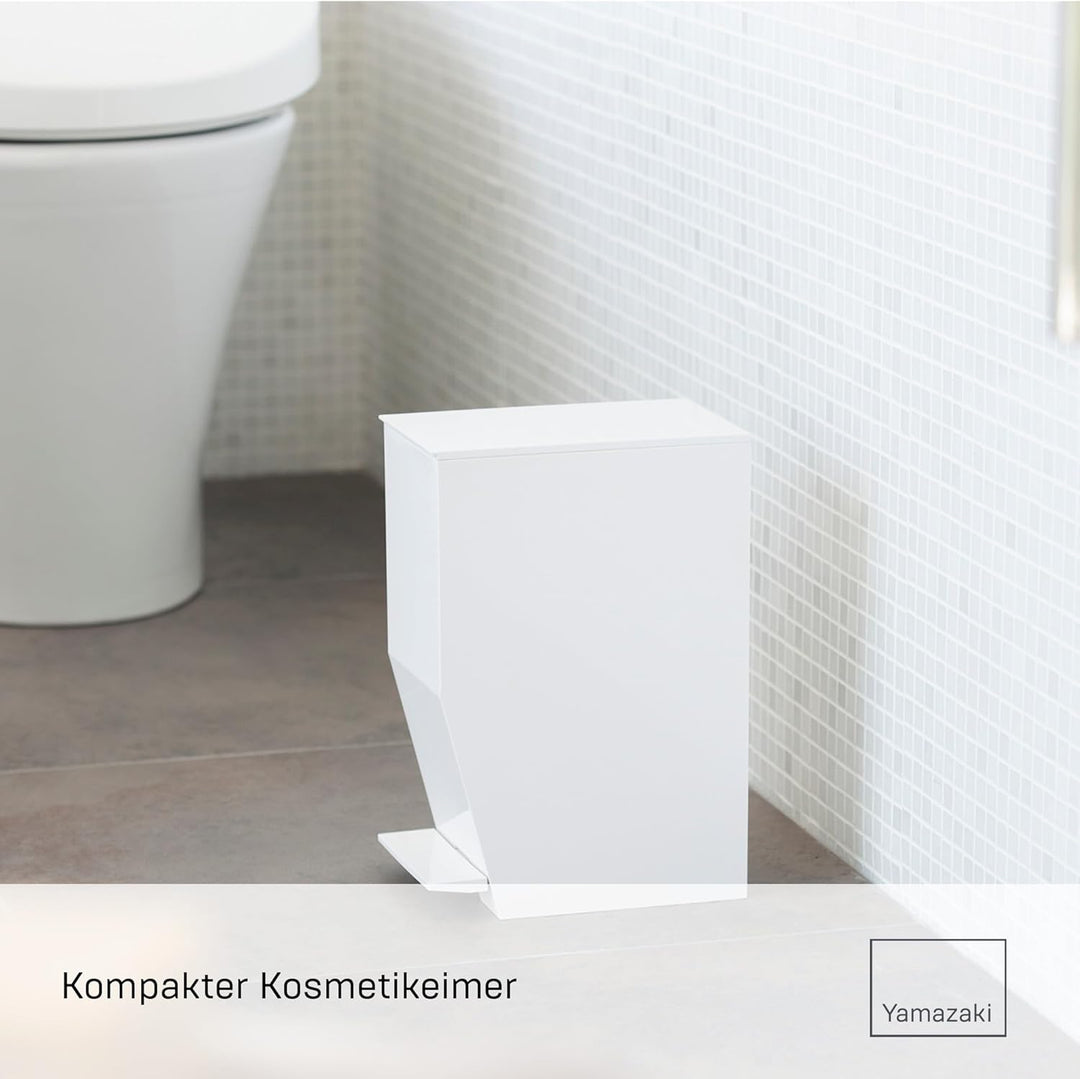 Sanitary pedal bin - Tower - white Weiss, Weiss