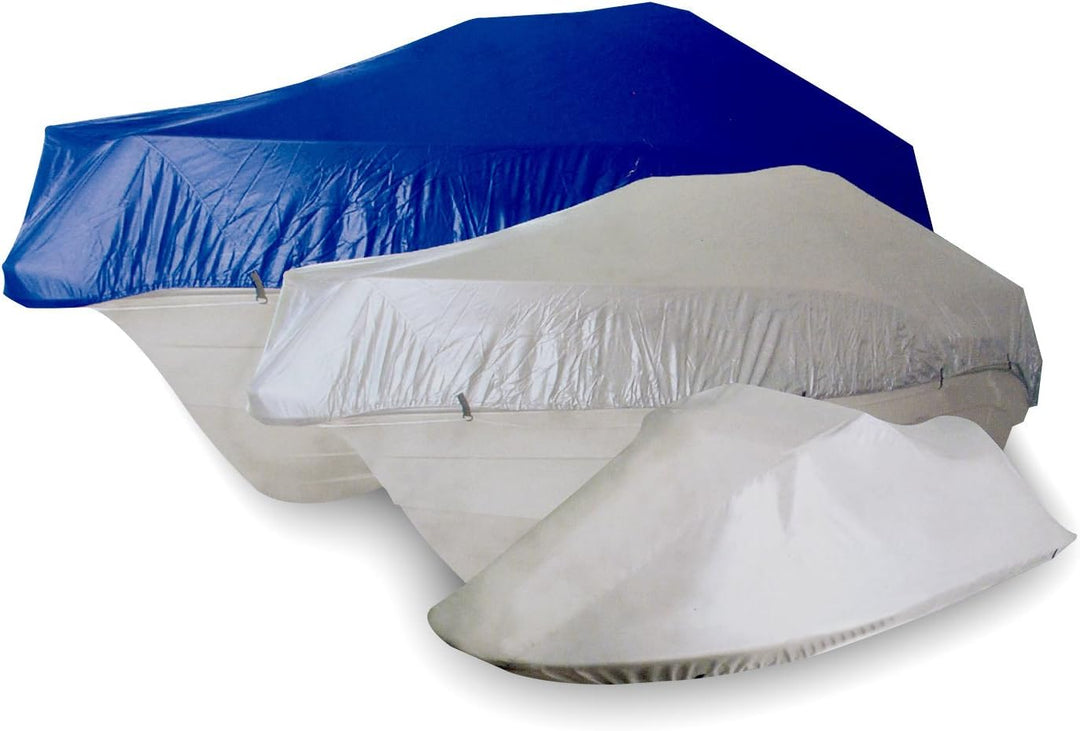 Abdeckplane Gr. 5 für Boot 5,5-6,1 m Länge 2,65 m Breite Silber