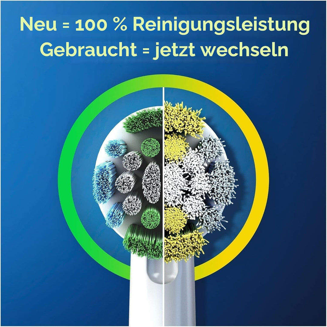 Oral-B Pro Battery Toothbrush, Precision Clean Toothbrush Head, Plaque Remover For Teeth, 2 Batterie