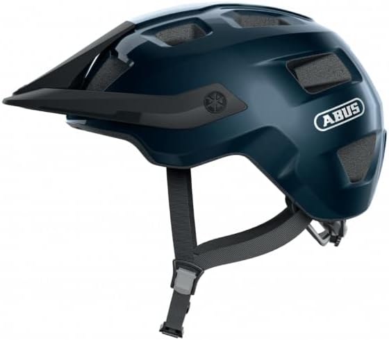 ABUS MTB-Helm MoTrip - robuster Fahrradhelm mit höhenverstellbarem Schirm für Mountainbiker - indivi