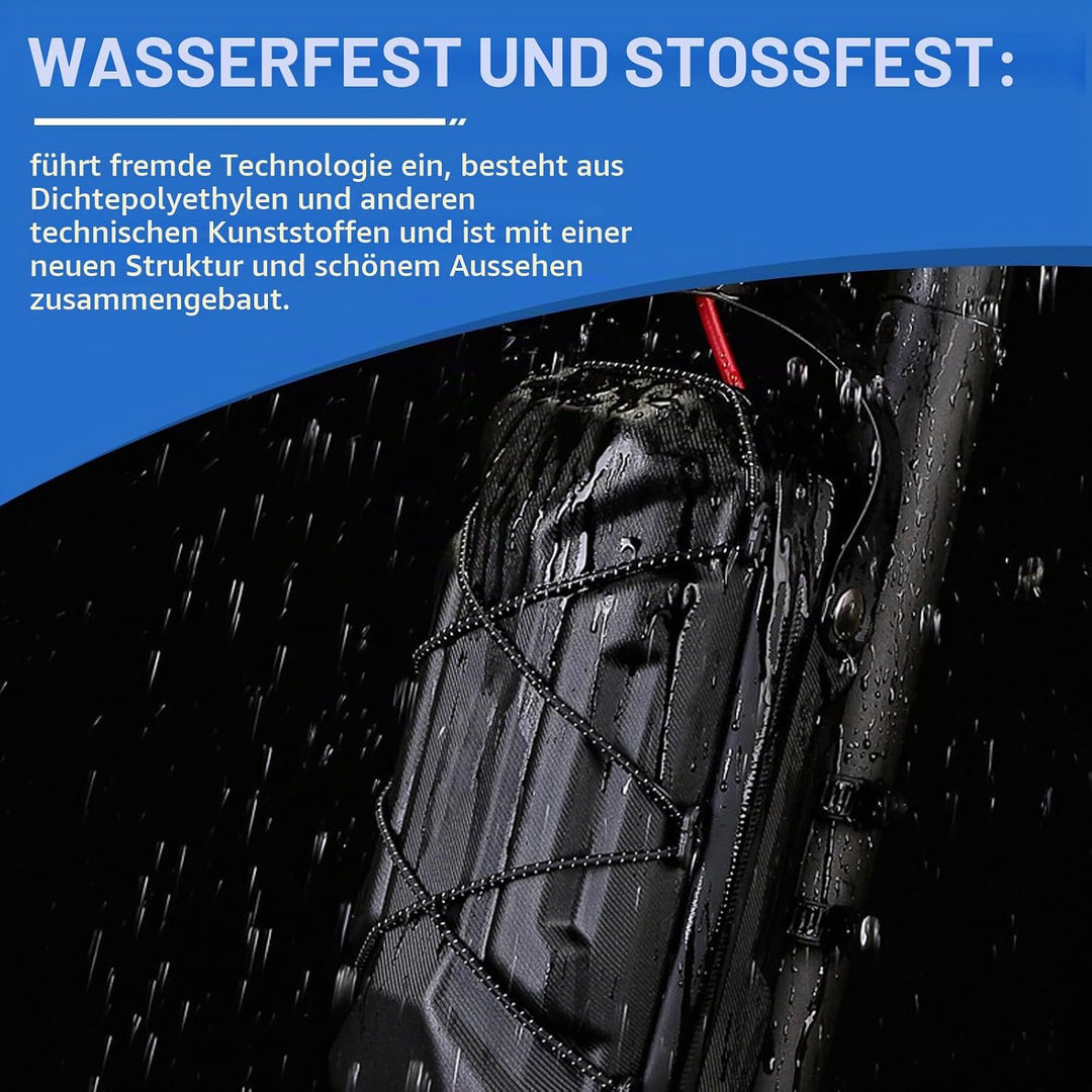 2L E Scooter Tasche Wasserdicht: Tragbare Scooter Lenkertasche, Lenkertasche mit Wechselbaren Elasti