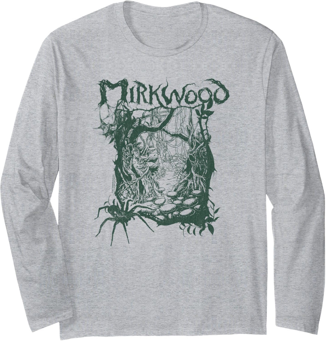 The Hobbit Mirkwood Line Langarmshirt