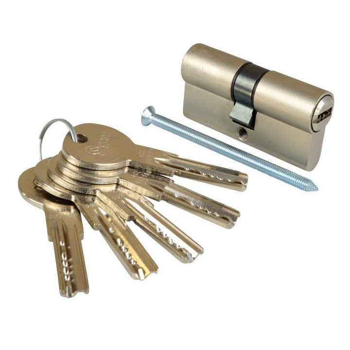 ISEO Deutschland GmbH Schliesszylinder GERA mc-5 6500 30-30mm 5 Schlüssel Magnet gesichert