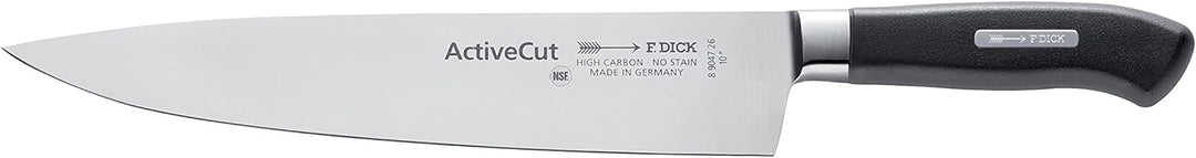 F. DICK ActiveCut Kochmesser (Klingenlänge 26 cm, Küchenmesser, Klinge X30Cr13 Stahl, Härte 54°, Mes