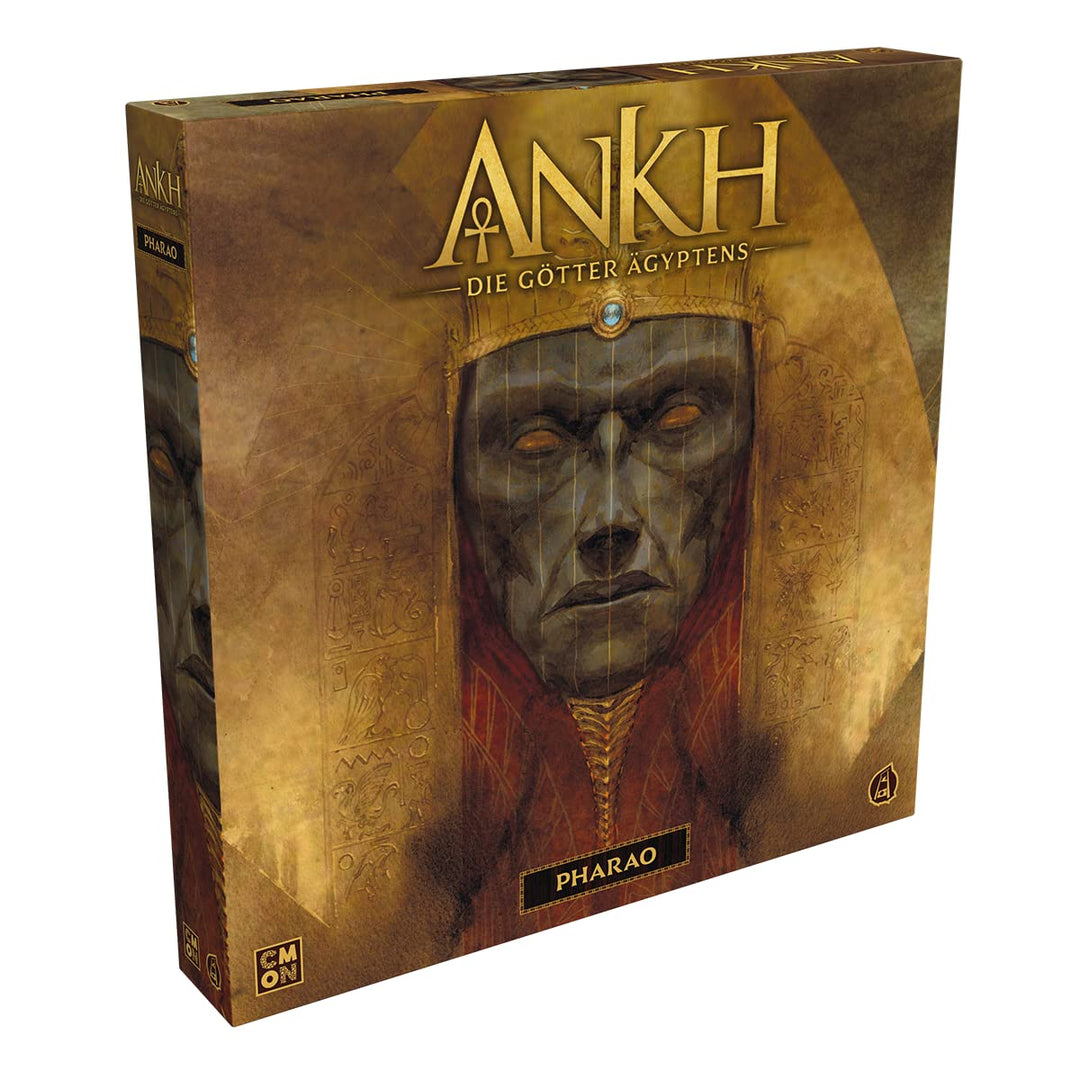 Asmodee | CMON | Ankh – Pharao | Erweiterung | Kennerspiel | Strategiespiel | 2-5 Spieler | Ab 14+ J