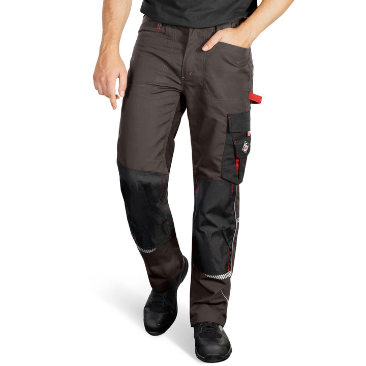 Stenso Prisma Arbeitshosen Männer Cargohose Herren mit Elastischem Bund, Hammerschlaufe, Zwei Vorder