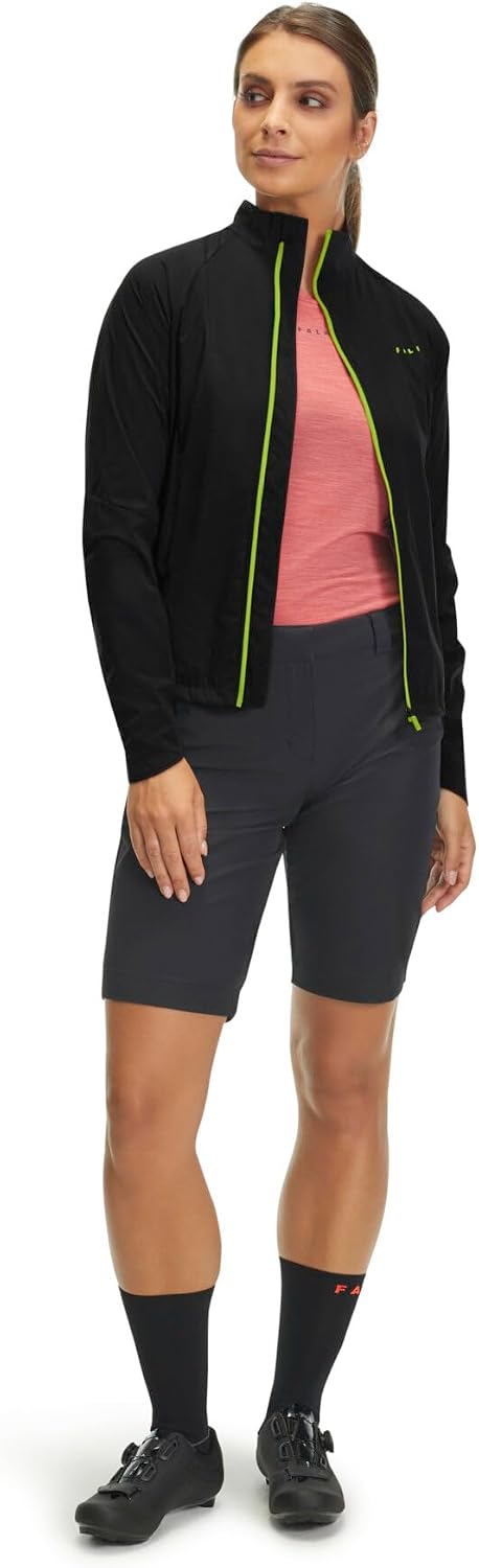 FALKE Damen Biking Jacket Jacke winddicht wasserabweisend uneingeschränkte Bewegungsfreiheit atmungs