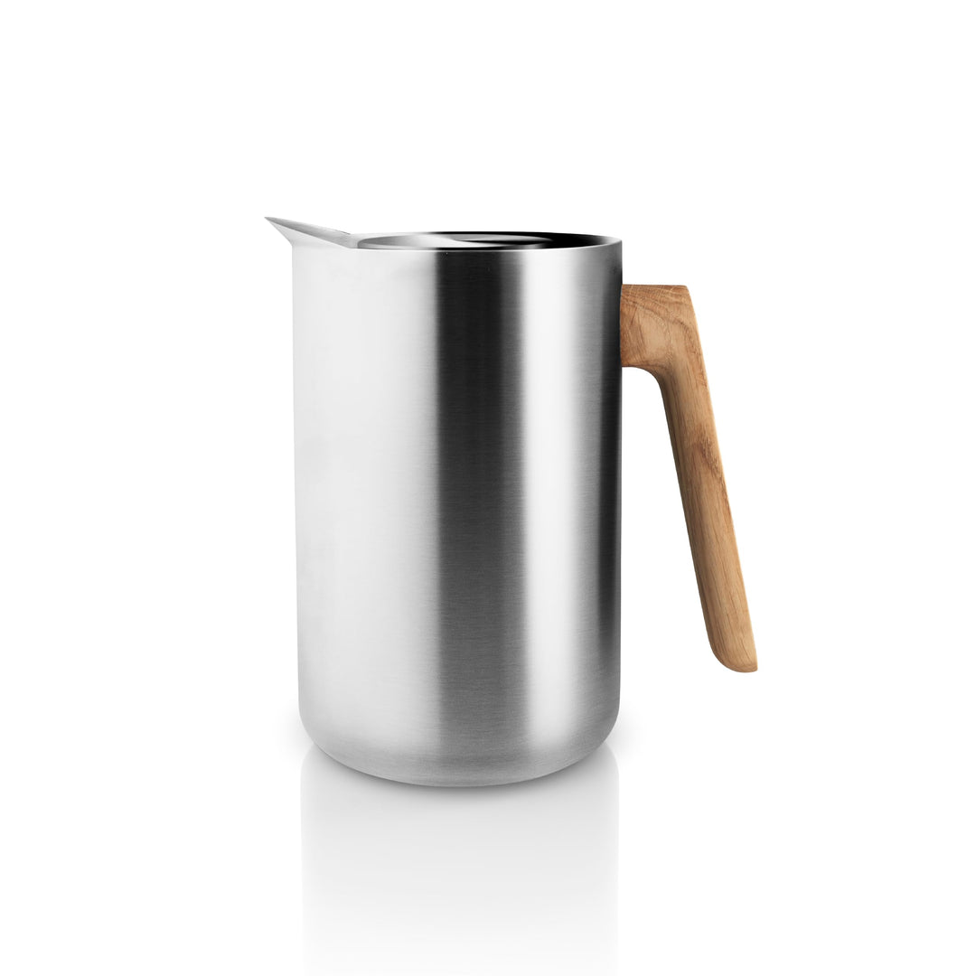 EVA SOLO | Isolierkanne 1,0l Nordic Kitchen Edelstahl | Der Vakuumstahleinsatz hält den Kaffee sehr