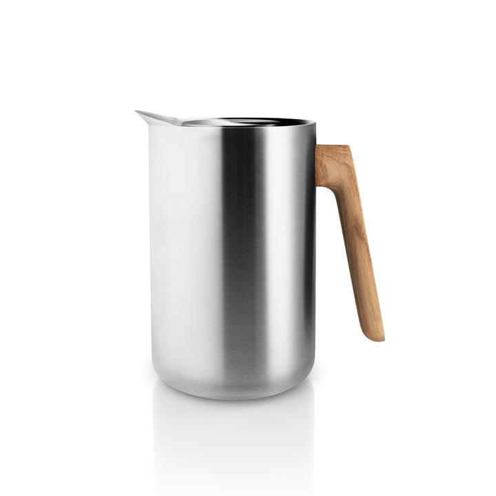 EVA SOLO | Isolierkanne 1,0l Nordic Kitchen Edelstahl | Der Vakuumstahleinsatz hält den Kaffee sehr