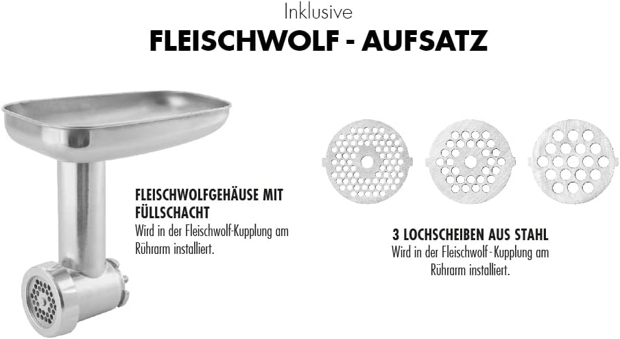 GASTROBACK Design Küchenmaschine Advanced Digital, Silber
