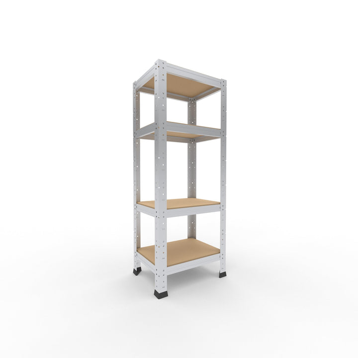 shelfplaza® 100x40x30cm Home Schwerlastregal verzinkt/Metallregal mit 4 Böden/Kellerregal Metall, Ga