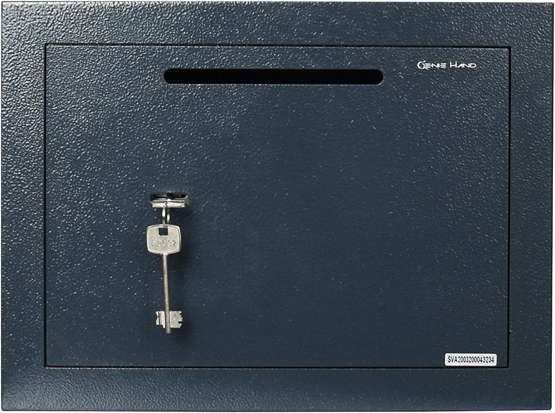 Genie Hand – Mechanische Wandtresorbox Klein mit Einwurfschlitz – Doppelbartschloss Moyen, Moyen