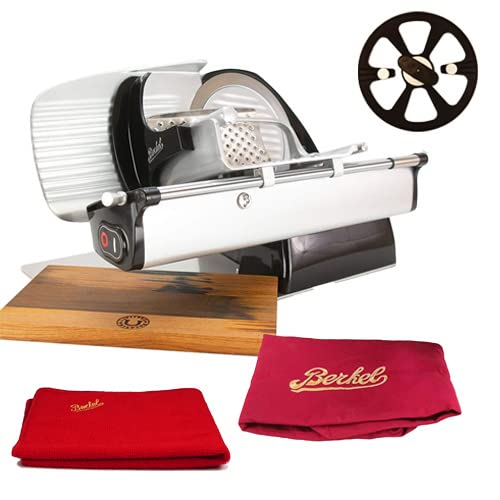 Berkel Aufschnittmaschine Home Line 200 Plus in schwarz mit passender Abdeckhaube von Berkel - Küche