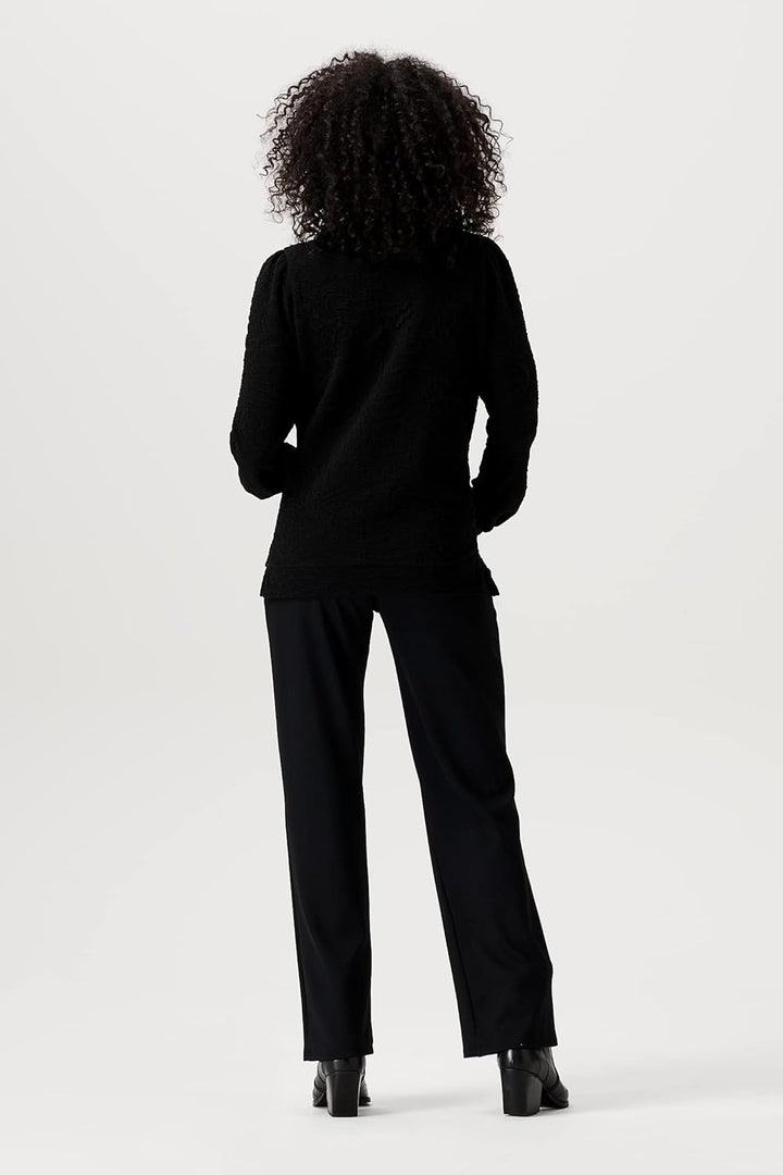 Noppies Damen Pants Shoals Over The Belly Hose 32 Black - P090, 32 Black - P090