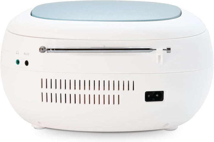 CD Player Radio Celeste Bluetooth, MP3 mit USB-Anschluss, Micro-SD-Karte - Blau - Metronic 477187