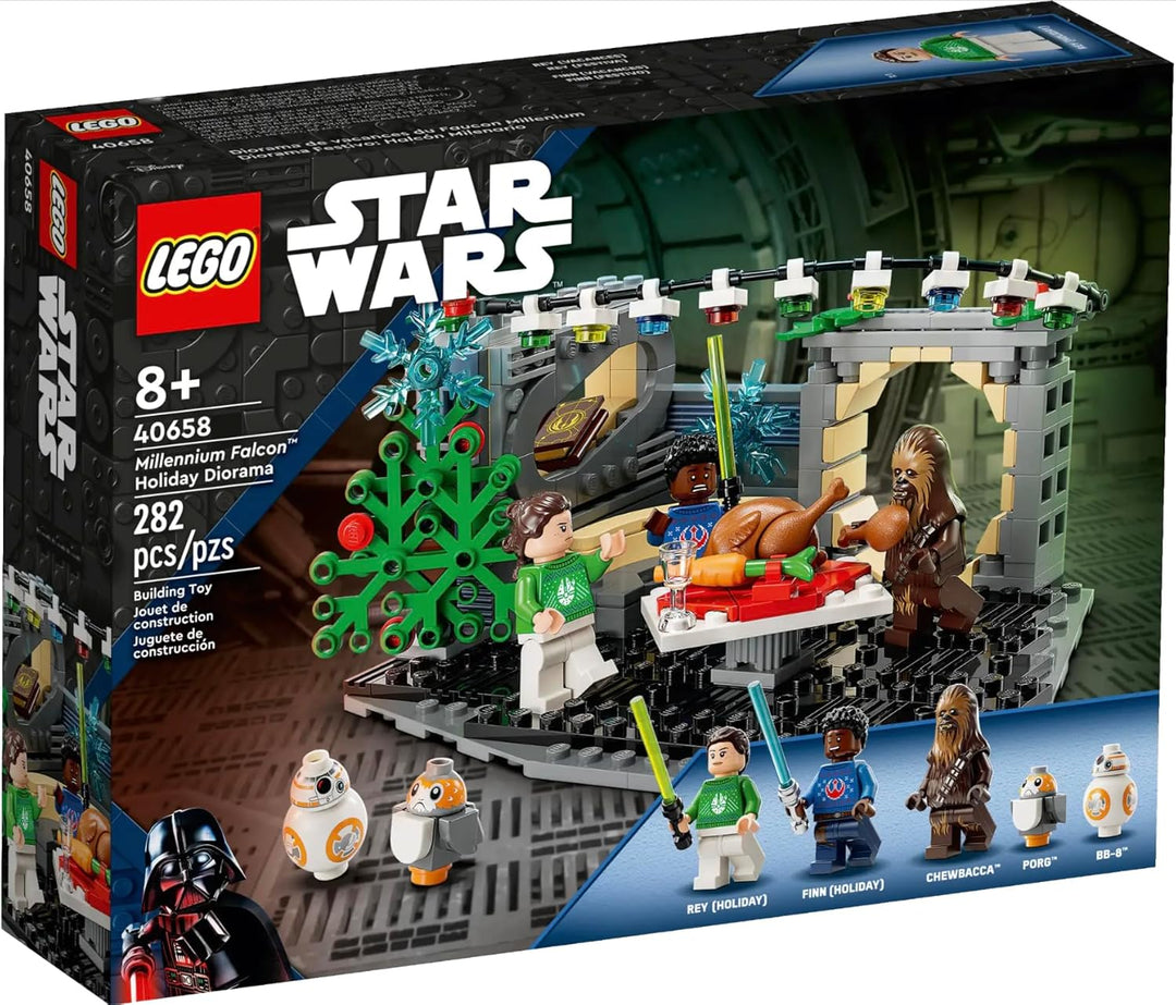 LEGO® Star Wars 40658 Millennium Falcon™ – Weihnachtsdiorama, ab 8 Jahren