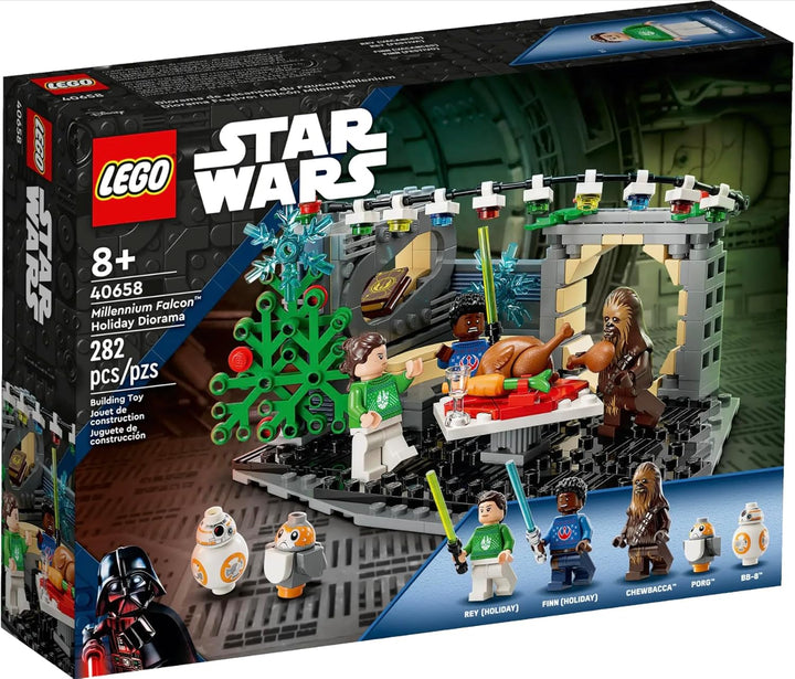 LEGO® Star Wars 40658 Millennium Falcon™ – Weihnachtsdiorama, ab 8 Jahren