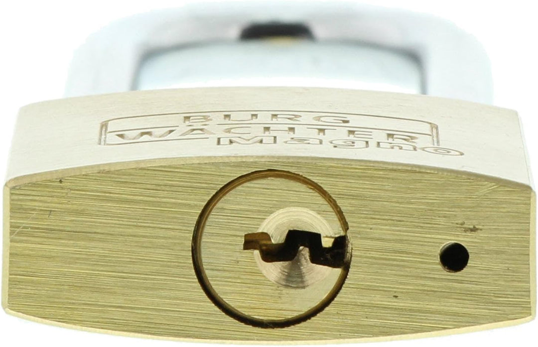 Burg-Wächter TRIO 222 20 GL SB Vorhangschloss-Set, 3,5 mm Bügelstärke, 3,5 mm Bügelstärke