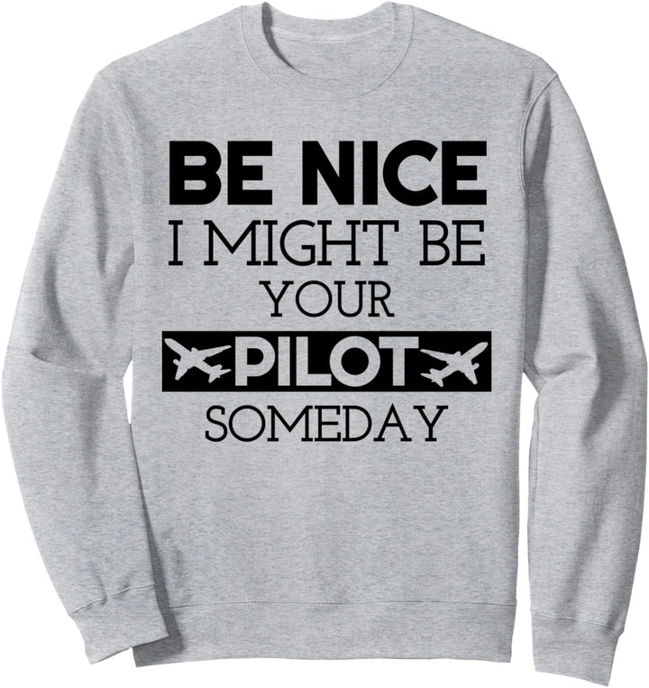 Airline Pilot Flugzeug Flugkapitän Verkehrsflugzeug Sweatshirt