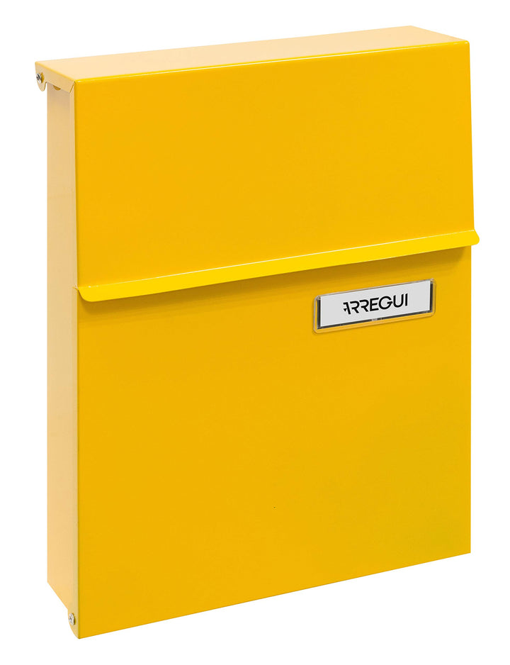ARREGUI Line E6808 Briefkasten aus verzinktem Stahl, Grösse S (DIN A5 Post), Wandbriefkasten für den