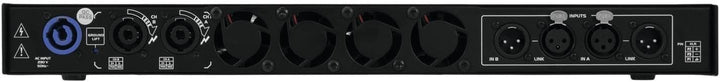 Omnitronic XDA-2402 Class-D-Verstärker | Stereo-PA-Verstärker mit Schaltnetzteil, 2 x 1200 W / 4 Ohm