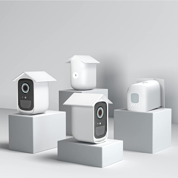 HOLACA Silikonhülle kompatibel mit eufy Security eufyCam S300 3C, wasserdicht, weich, leicht, langle