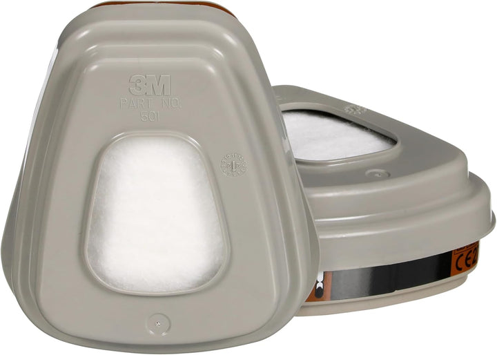 3M 6002 CR Ersatzfilter für Farbspritzarbeiten 6002CR – Austauschfilter mit Schutzstufe A2P2 für 3M