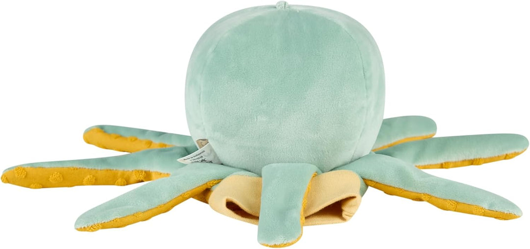 Sterntaler Handpuppe Octopus aus weichem Flausch, Kinder- und Babyspielzeug, wattiert mit Polyesterw