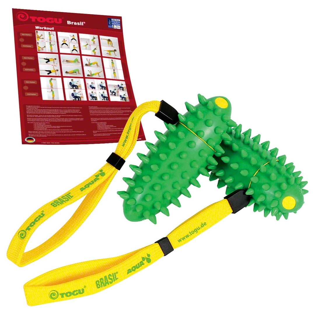TOGU Brasil Tiefenmuskulatur und Ausdauertrainer Aqua 2er-Set, Aqua 2er-Set