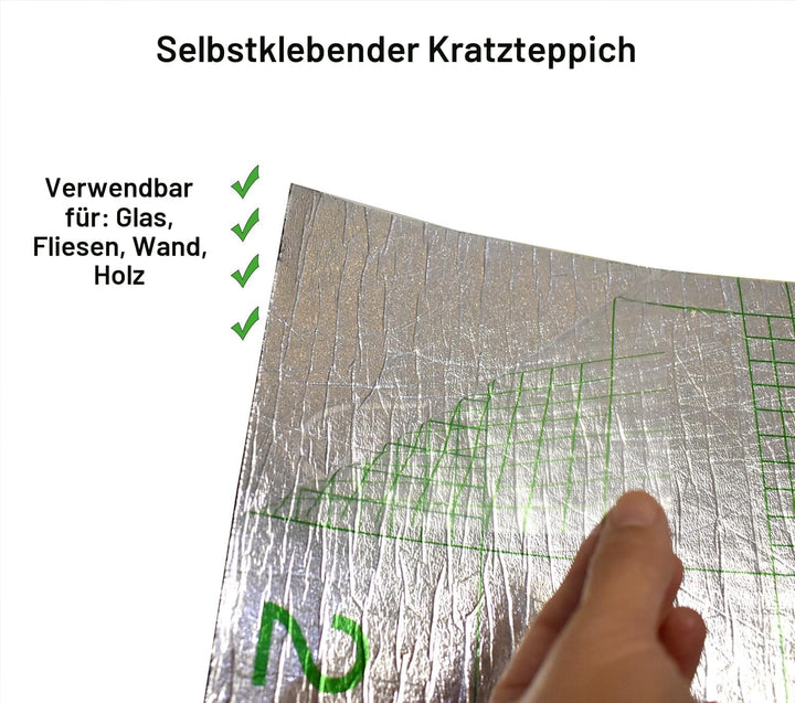 [200cmx40cm] Selbstklebend Kratzteppich Katze Wand,Kratzmatte Katze,Kratzbretter Wand,Kratzbrett Kat