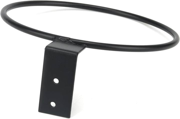 MUNGHOK 6 Stück 15cm Wandhalterung Blumentopf Schwarz, Wand Blumentopfhalter Ring Wandmontage Pflanz