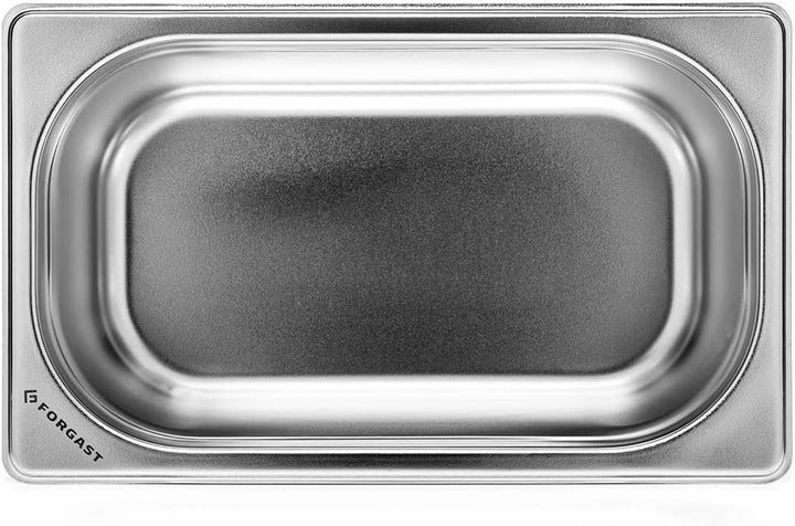 Edelstahl Behälter | GN 1/1 | 53x32.5x6.5 cm | Rostfreier Gastronormbehälter | für Chafing Dish, Bai