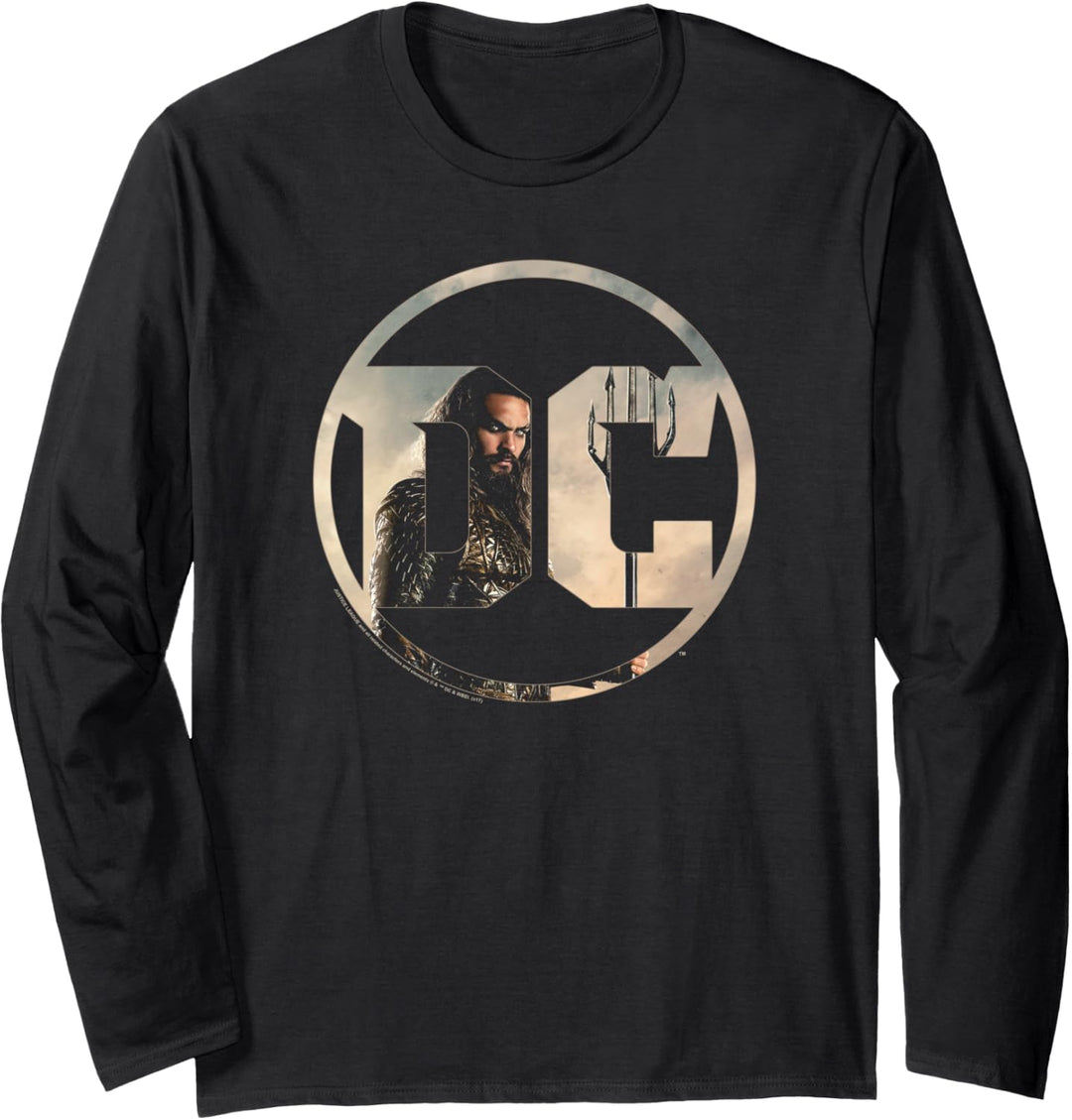 Justice League Movie DC Comics Aquaman Langarmshirt