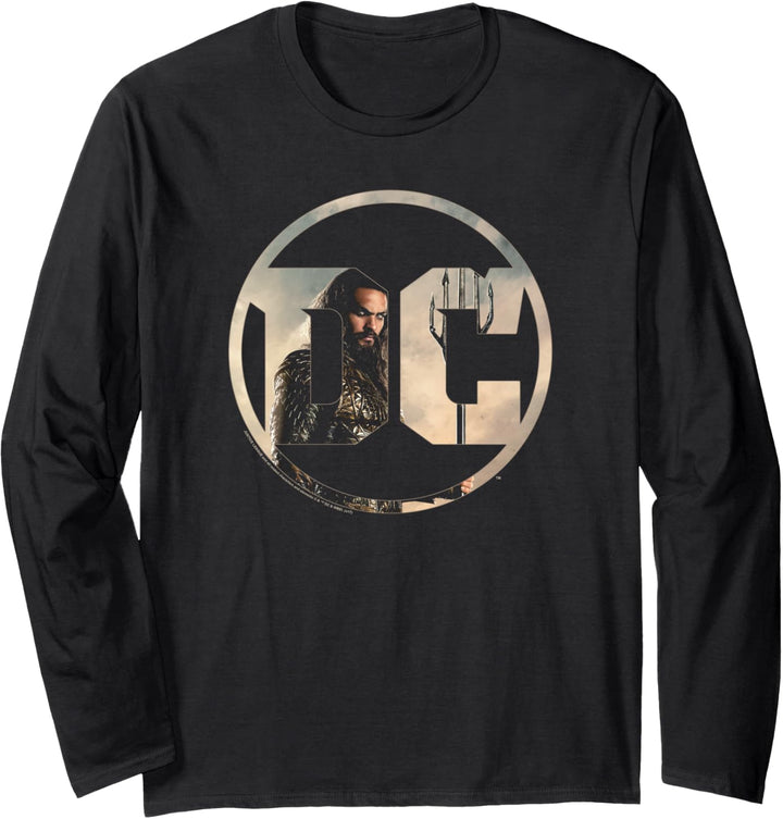 Justice League Movie DC Comics Aquaman Langarmshirt