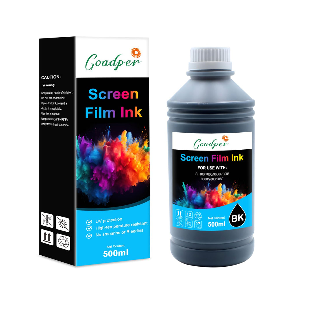 Siebdruckfarben kompatibel mit Screen Film Ink mit Positivfilm UV undurchlässige Tinte für epson SF1