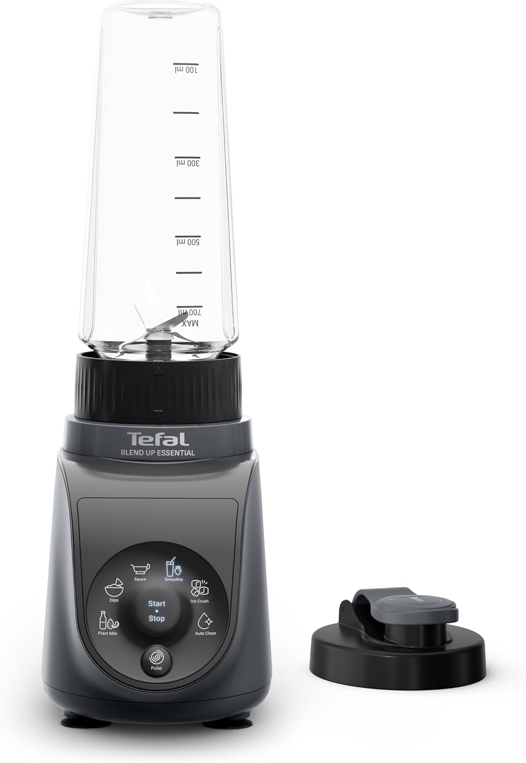 Tefal Blend Up Mini-Mixer, 1000 W, 8 Automatikprogramme, Powelix-Klingen, automatischer Reinigungsmo