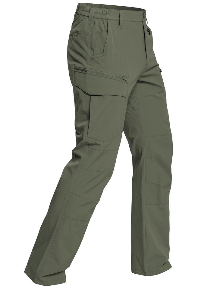 CARWORNIC Herren Schnelltrocknend Taktisch Hose Leicht Wanderhose Angelhose Stretch Cargohose 30W /