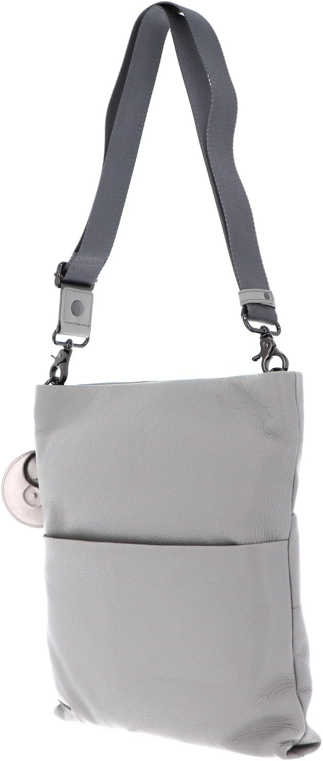 Mandarina Duck Damen Mellow Leather Umhängetasche Pearl, Pearl