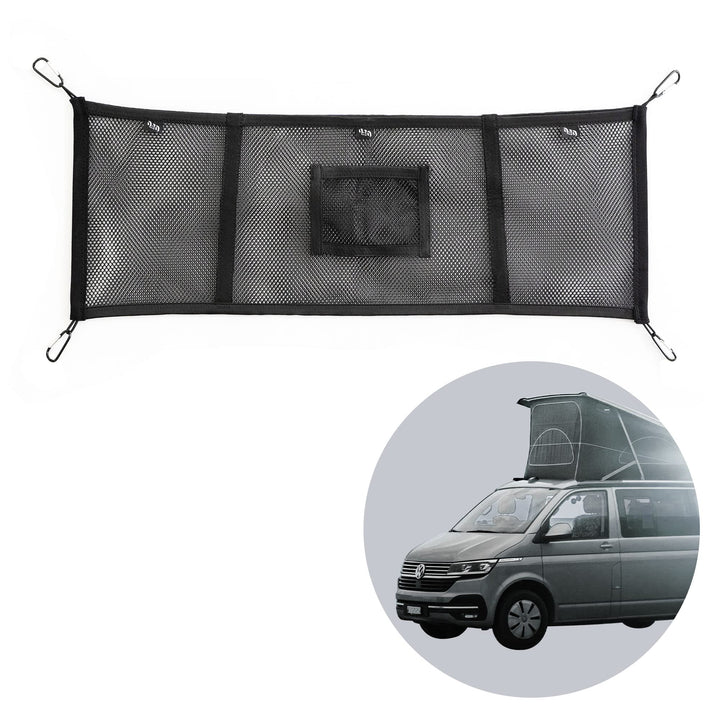 040 Parts Gepäck-Netz Aufbewahrungs-Netz für das Aufstelldach von VW T5 T6 Bulli, Multivan, Californ