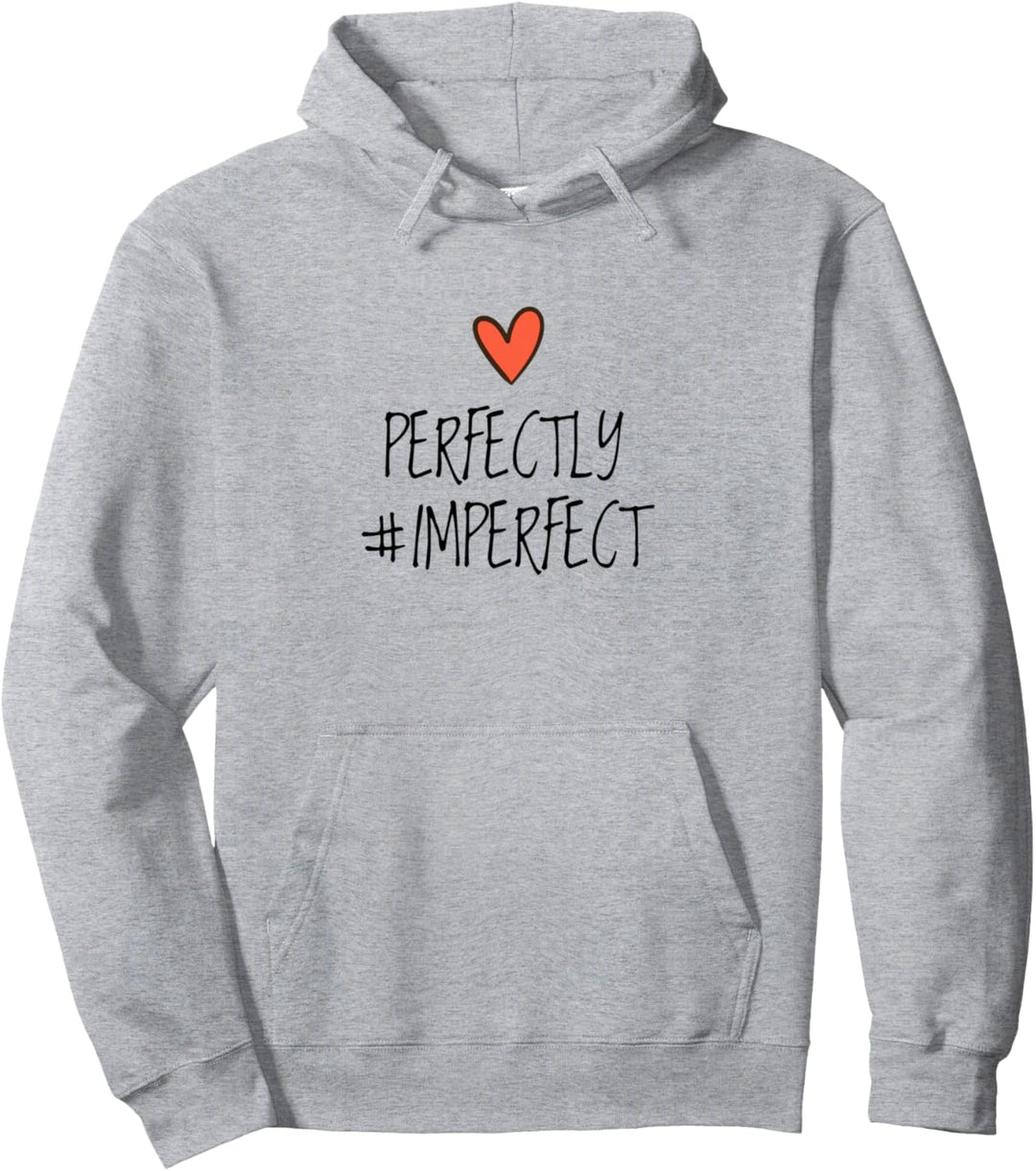 Hashtag #IMPERFECT Geschenk Herz Perfectly Imperfect Damen Pullover Hoodie