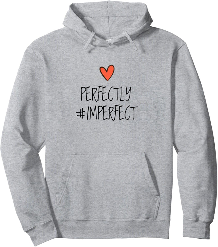 Hashtag #IMPERFECT Geschenk Herz Perfectly Imperfect Damen Pullover Hoodie