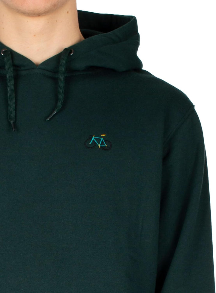 IRIEDAILY Herren Hoodie PEACERIDE Bio-Baumwolle Regular Fit S Nightforest, S Nightforest